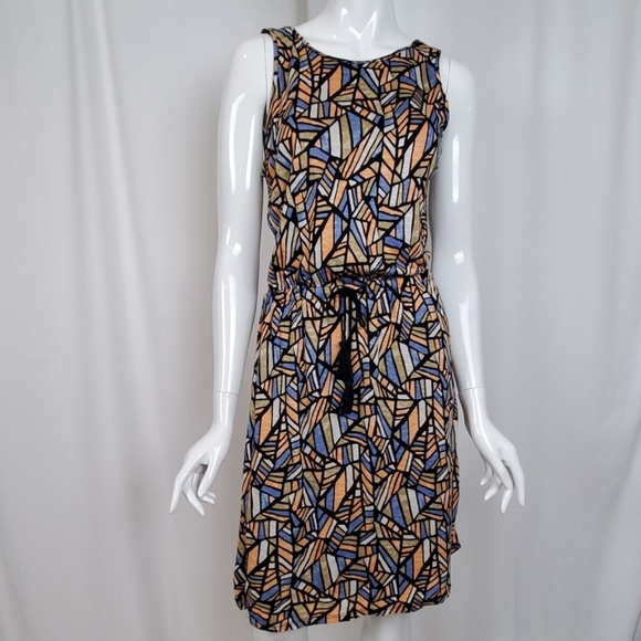 Lucky Brand Dresses & Skirts - Lucky Brand Sleeveless Knit Dress Tassel Trim